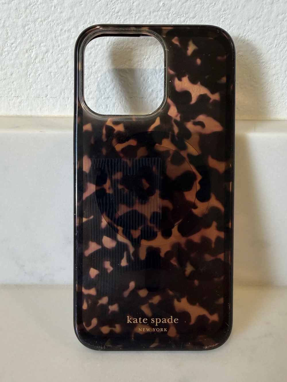 kate spade Tortoiseshell iphone 15 pro max Case